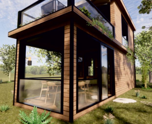 2 Katlı Teraslı Yaşam Alanı: Modern Mimari ve Panoramik Konfor