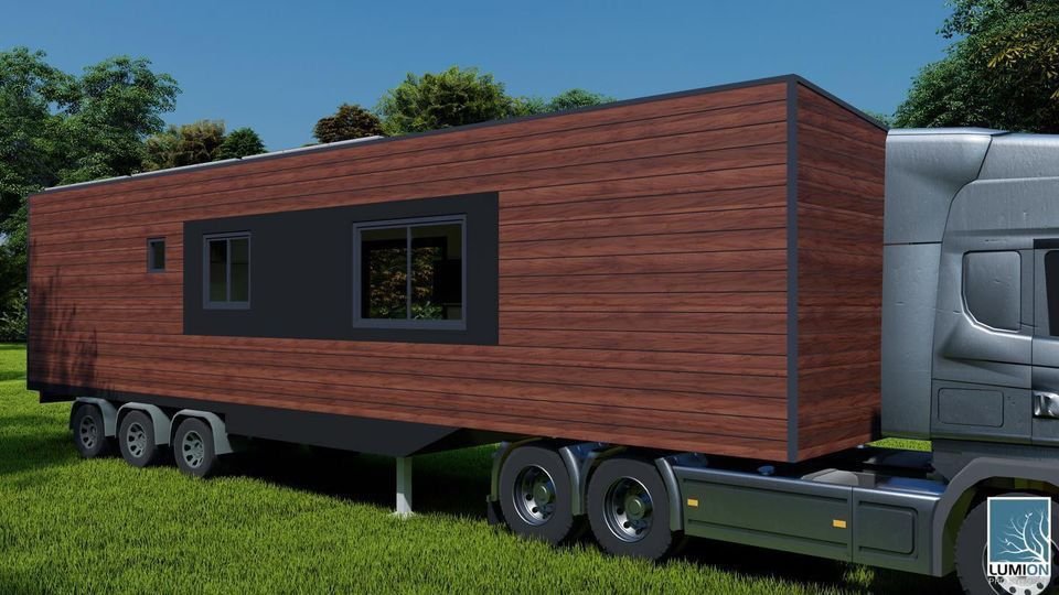 Long House Model 34: O4 Belgeli ve Geniş Tasarımlı Taşınabilir Mobil Ev